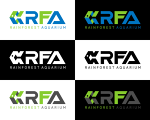 RFA - RAINFOREST AQUARIUM | Logo Design by H-H Arts