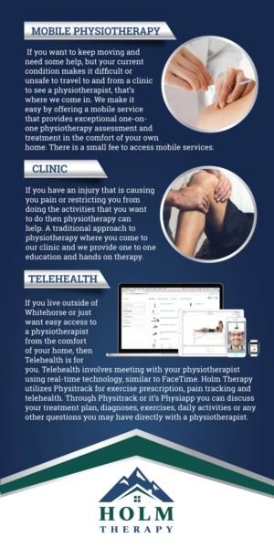 Holm Therapy Flyer - Physiotherapy company | Diseño de Flyer por rkailas