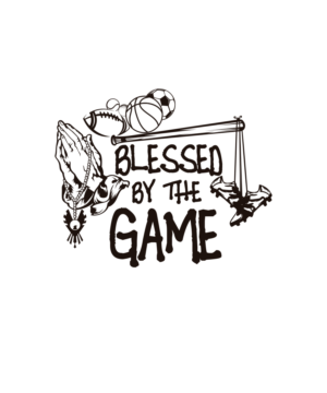 Blessed by the game ( T-Shirt Design) | T-Shirt-Design von StudioD™