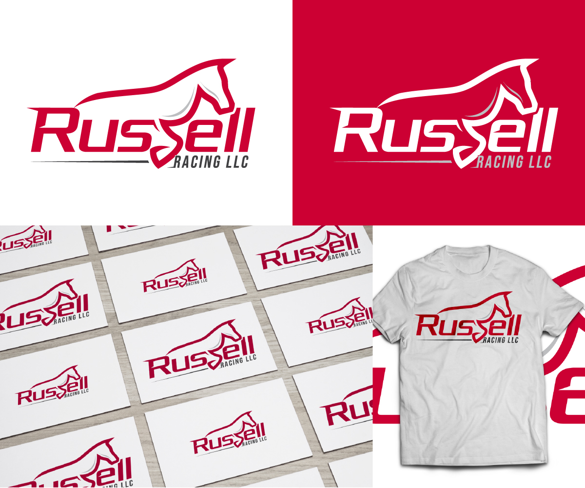 Logo Design by sangeloenriquez for Russell Racing LLC | Design #23593887