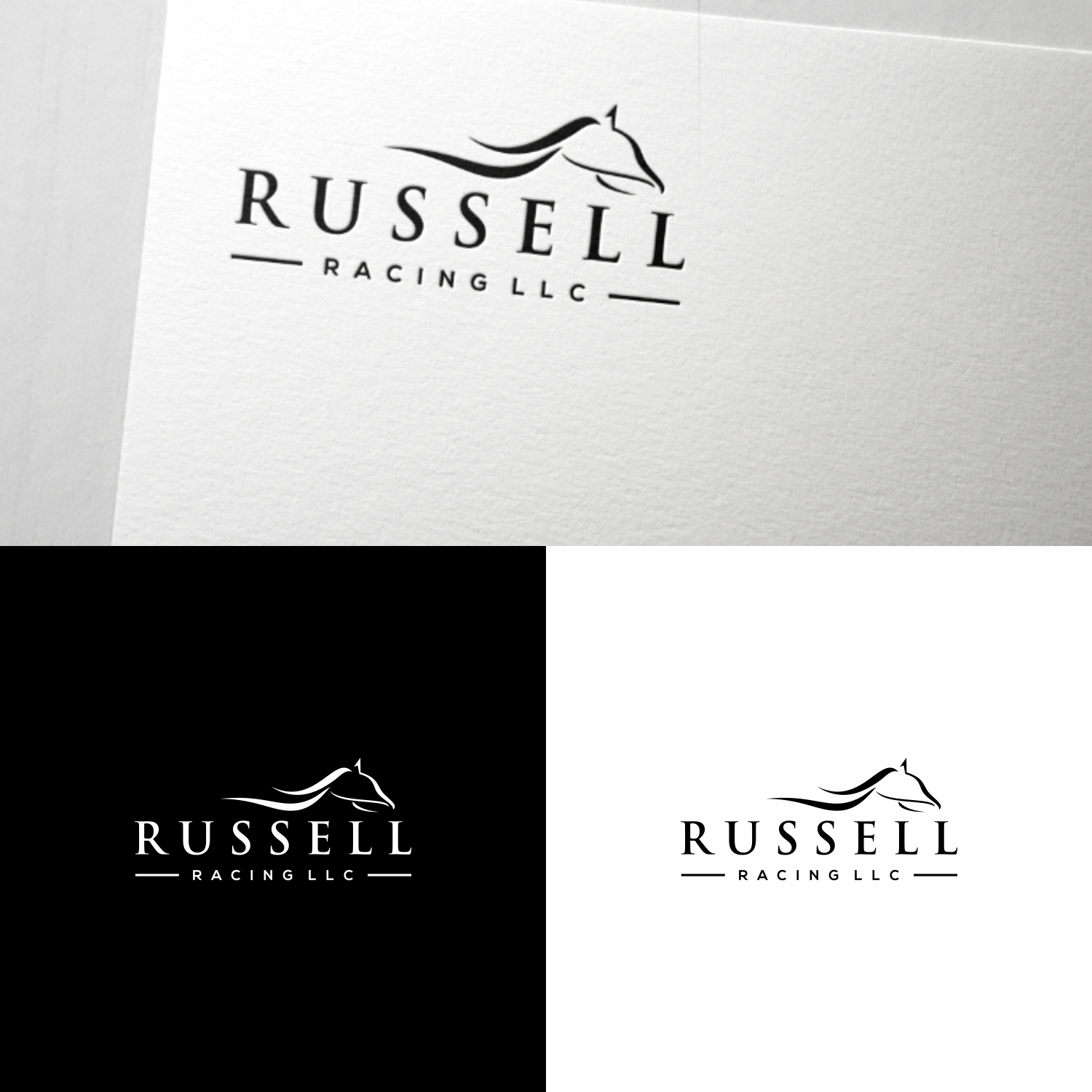 Logo Design by ZiangArt_Studio for Russell Racing LLC | Design #23593426