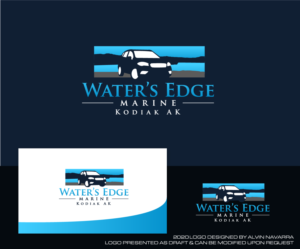 Logo Design by alvinnavarra for Water’s Edge Marine LLC  | Design: #23603740