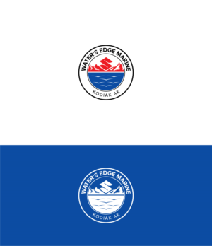 Logo Design by phosphorus for Water’s Edge Marine LLC  | Design: #23603353