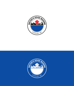 Logo Design by phosphorus for Water’s Edge Marine LLC  | Design: #23604066