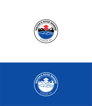 Logo Design by phosphorus for Water’s Edge Marine LLC  | Design: #23604067