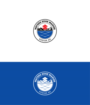 Logo Design by phosphorus for Water’s Edge Marine LLC  | Design: #23607713