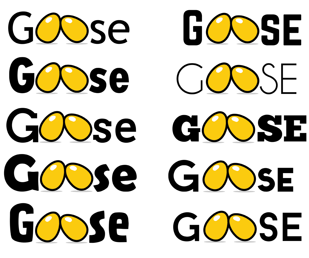 Logo Design by lukegadeke for Goose | Design #3087137