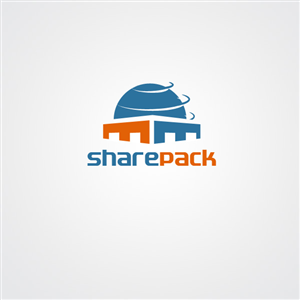 SharePack | Logo Design by Sky Ram