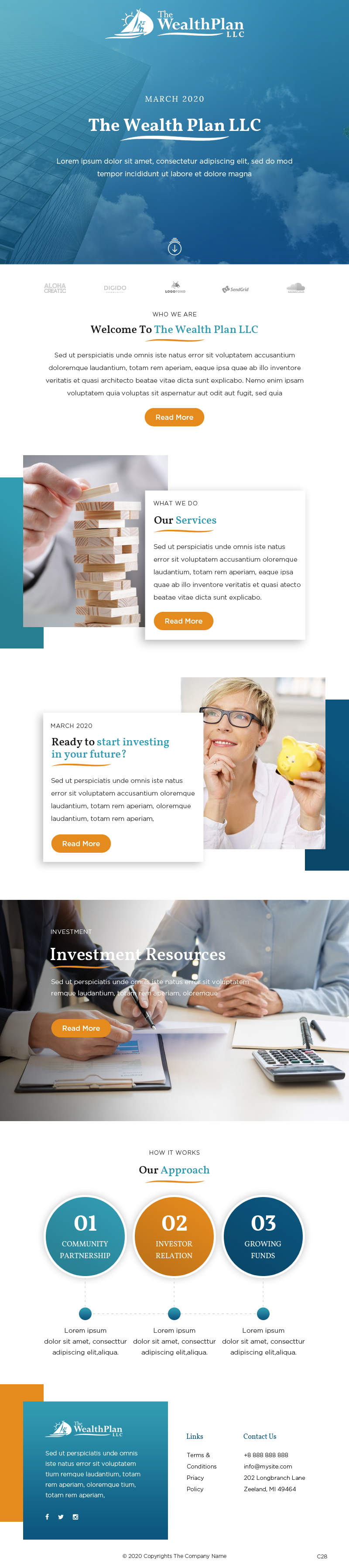 Newsletter Design by pb for The WealthPlan | Design #23602979