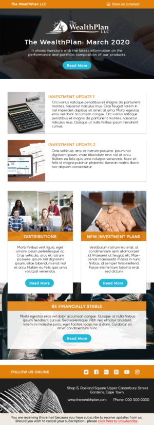 Newsletter Design by Jose Alvin