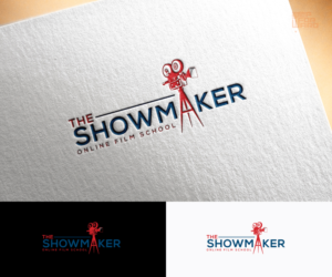 The Showmaker Online Film School | Logo Design by step forward 2