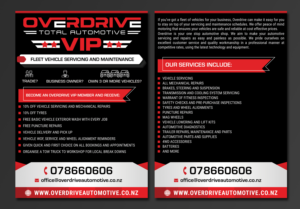 Flyer design for VIP membership | Design de Flyer par SAI DESIGNS