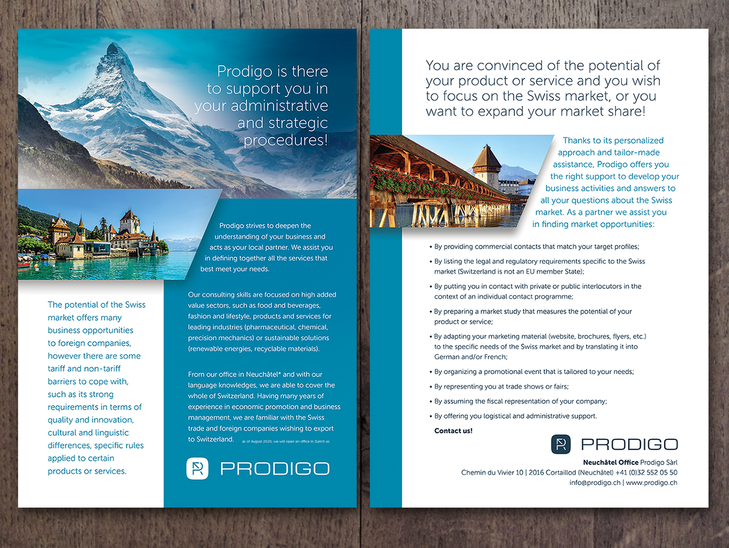 Flyer-Design von see why für Prodigo Sàrl | Design #23602446