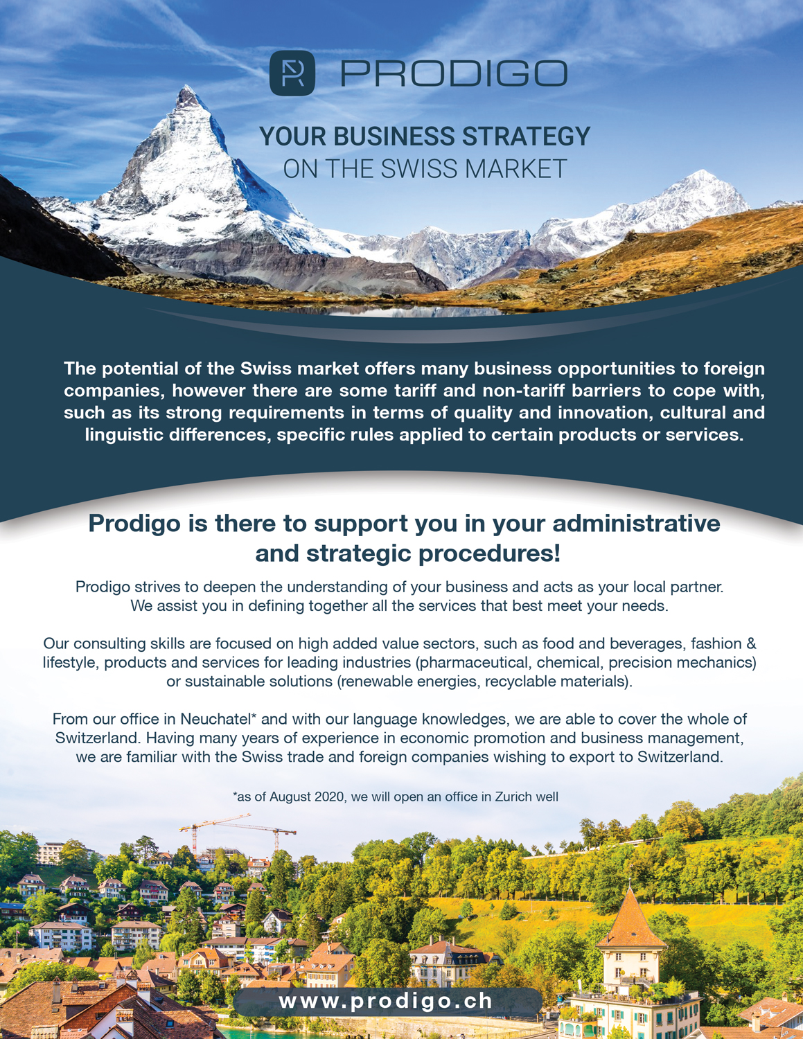 Flyer Design by uk for Prodigo Sàrl | Design #23857211