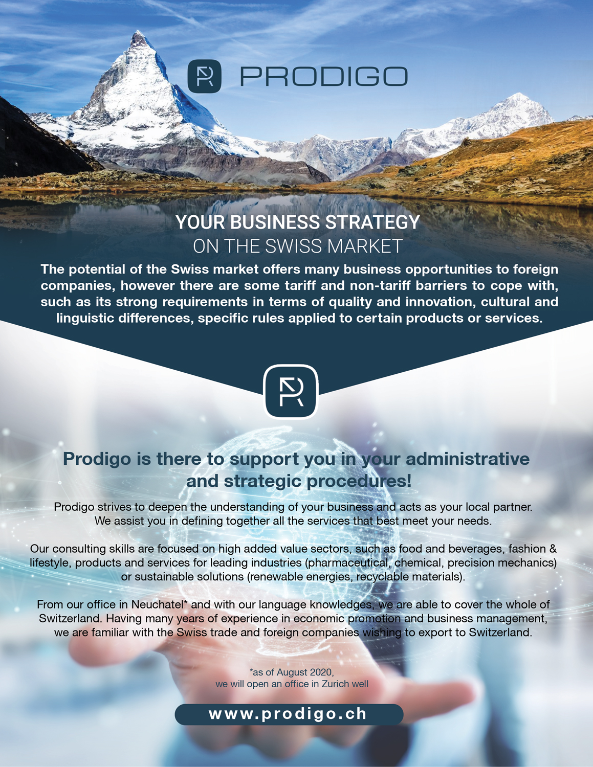 Flyer Design by uk for Prodigo Sàrl | Design #23896350