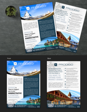 Design de Flyer par SD WEBCREATION pour Prodigo Sàrl | Design #23600128