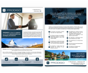 Création d'un design de Flyer Prodigo | Design de Flyer par Luniere Designs