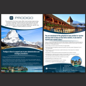 Création d'un design de Flyer Prodigo | Flyer Design by Schöpfer