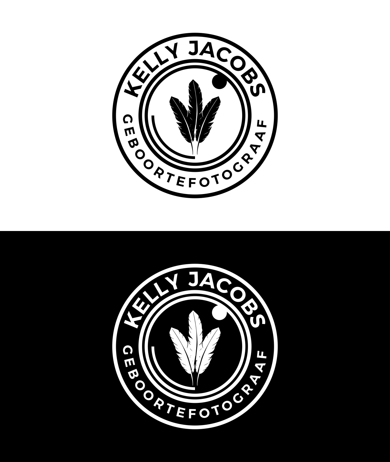 Logo-Design von fatiyadesign für Kelly Jacobs Geboortefotograaf  | Design #23605171