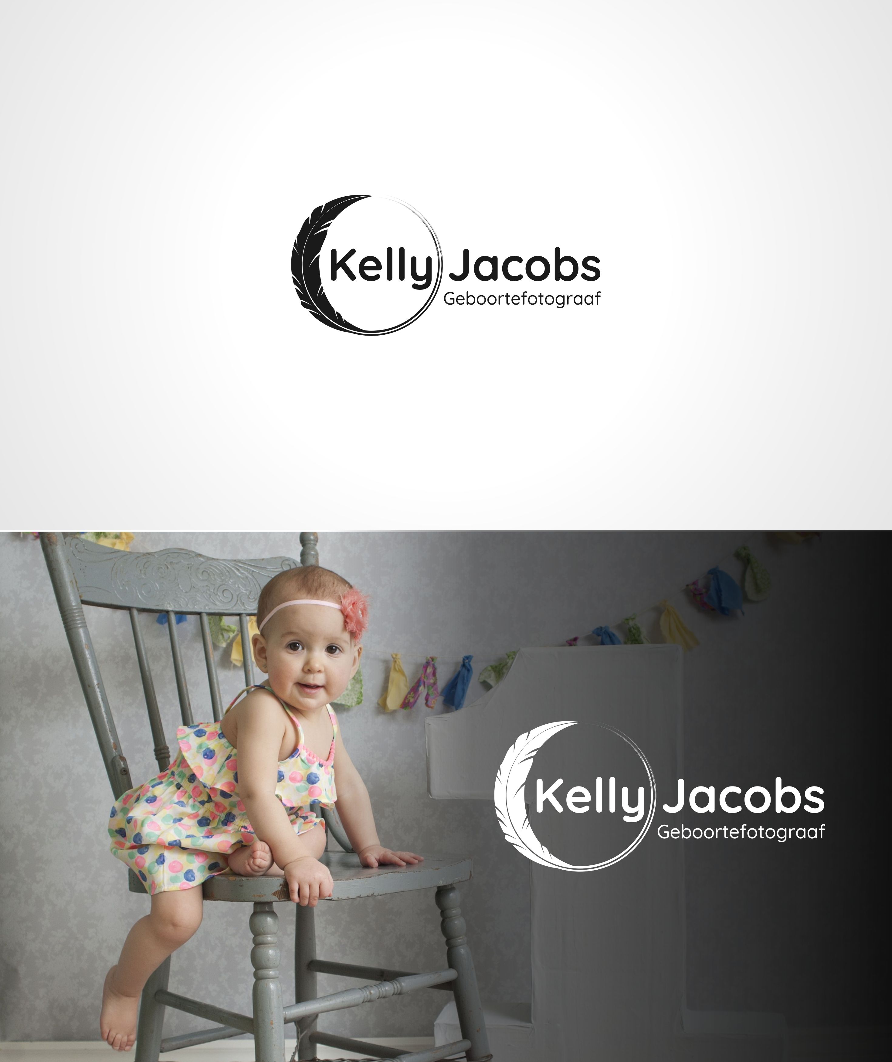Logo Design by Joenet Jayawarna for Kelly Jacobs Geboortefotograaf  | Design #23608608