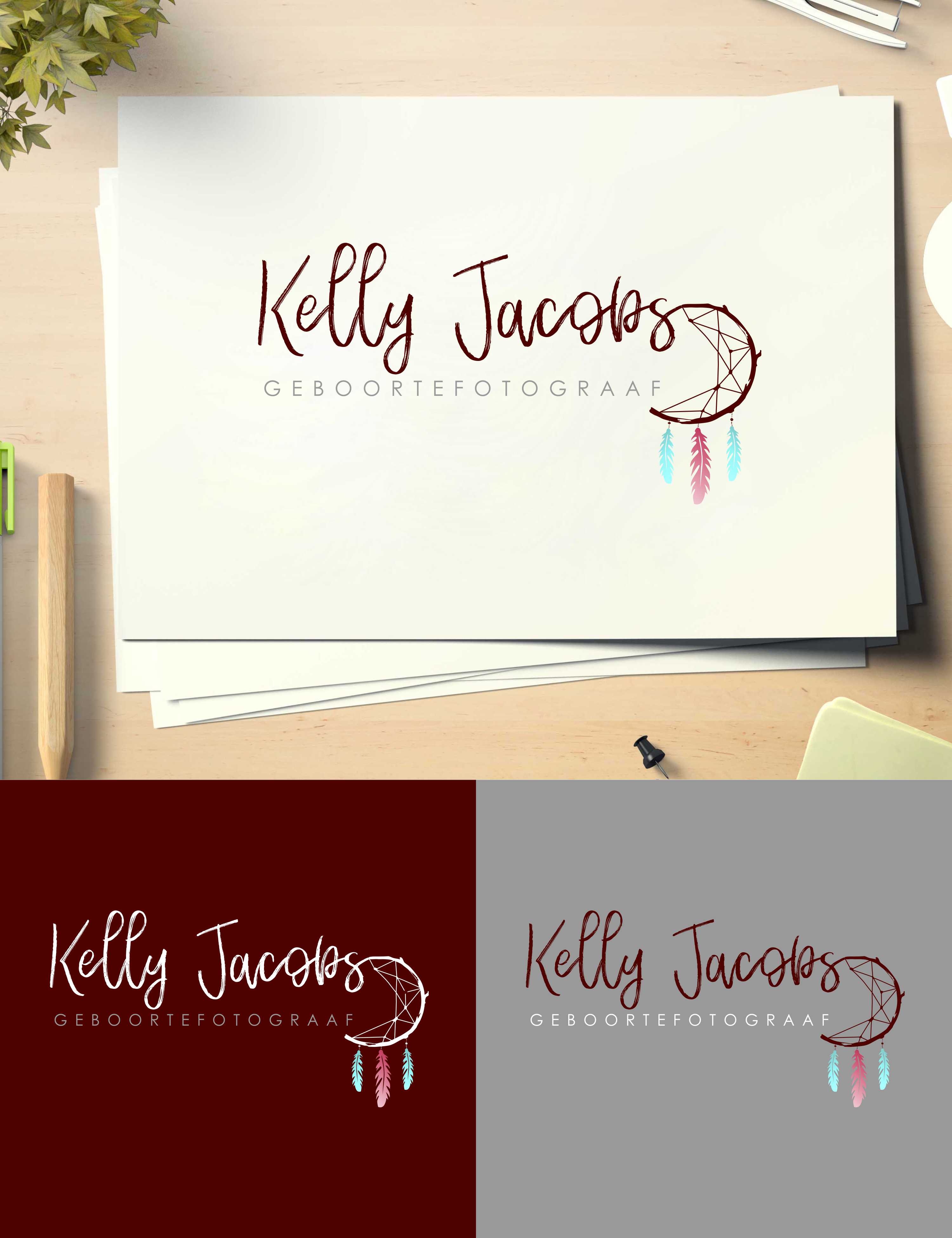 Design de Logo par Nicolene Barnard pour Kelly Jacobs Geboortefotograaf  | Design #23610128