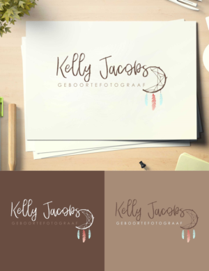 Diseño de Logo por Nicolene Barnard para Kelly Jacobs Geboortefotograaf  | Diseño: #23618379