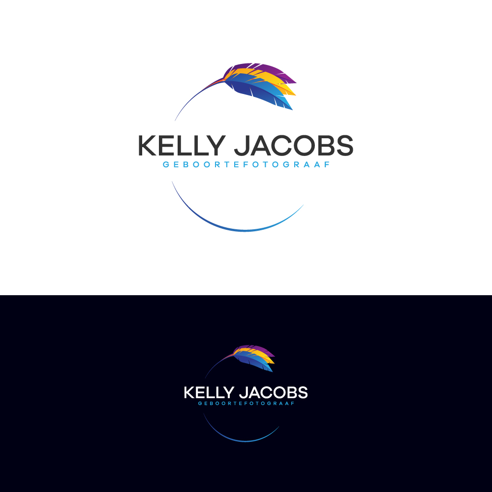 Logo-Design von Gisella Guzmán für Kelly Jacobs Geboortefotograaf  | Design #23604221