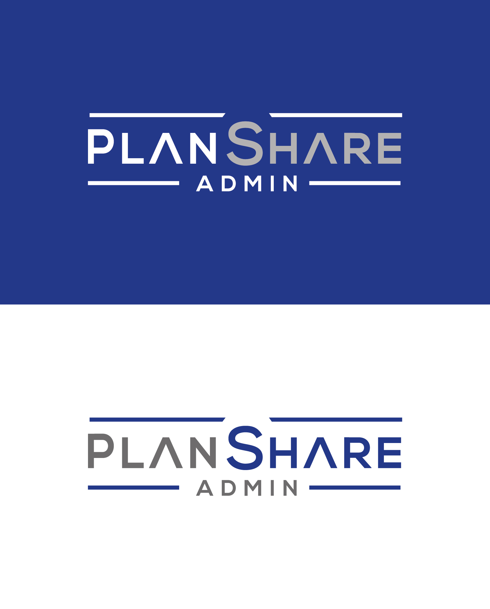 Logo Design by Anton for PlanShare Admin | Design #23619564