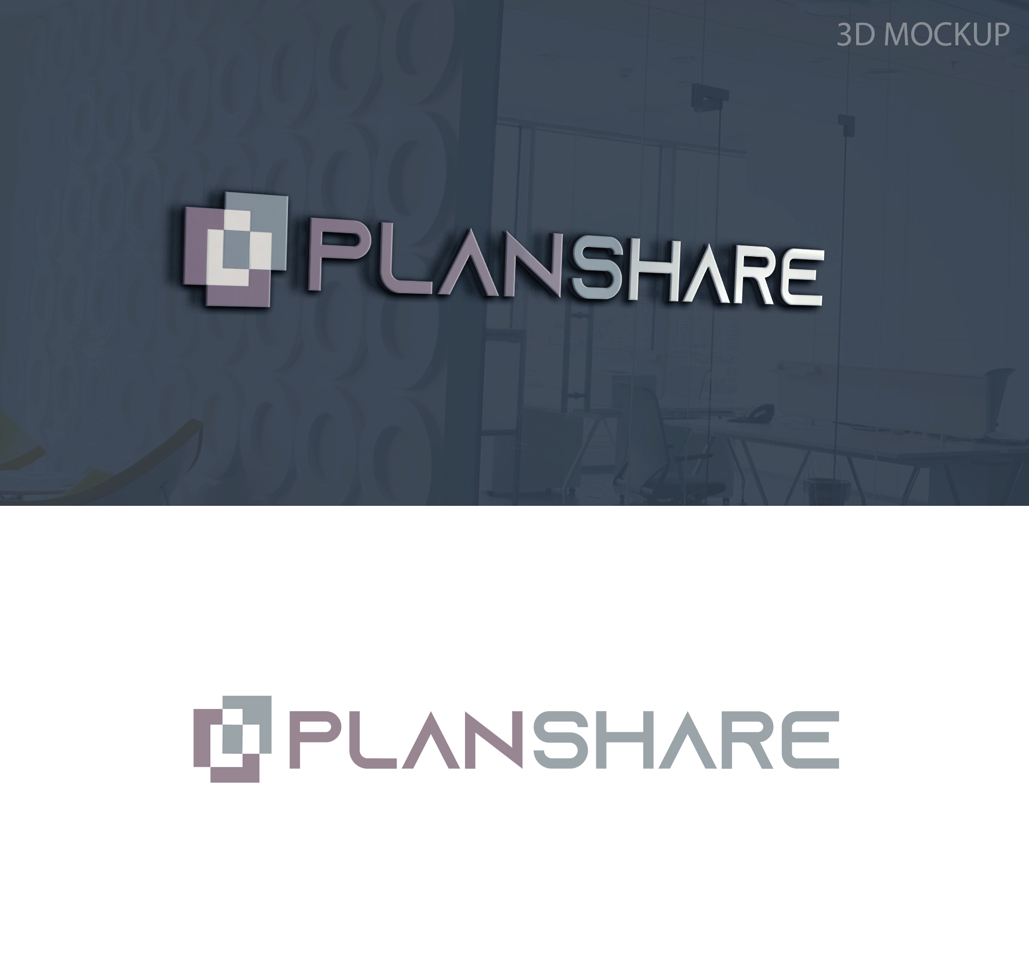 Diseño de Logo por Rickyy para PlanShare Admin | Diseño #23625661