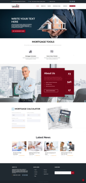 Web Design by SD-Designs for Netrix Creative | Design #23606899