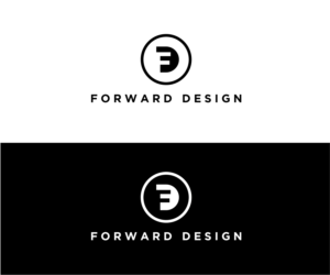 a logo with the letters "F D", possibly with the text "Forward Design" incorporated  | Logo Design by mariosigncom