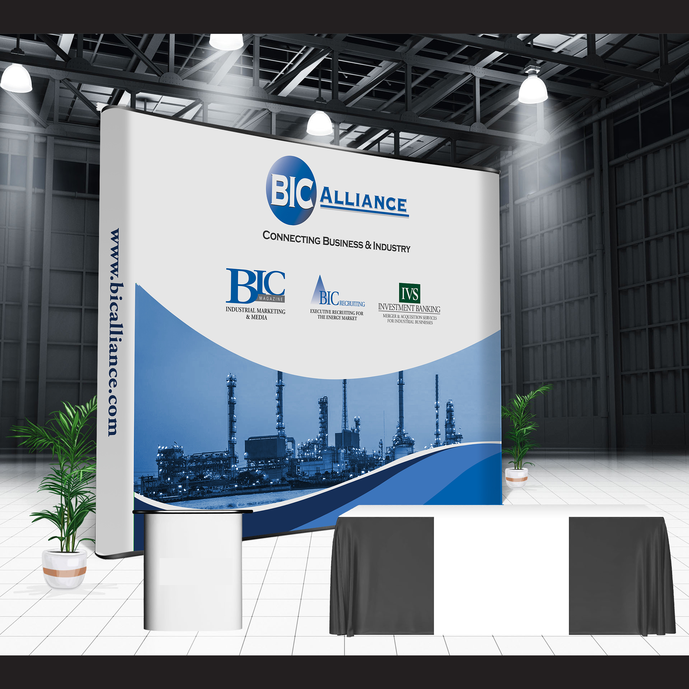 Trade Show Booth Design by Designers Hub for this project | Design #23609526