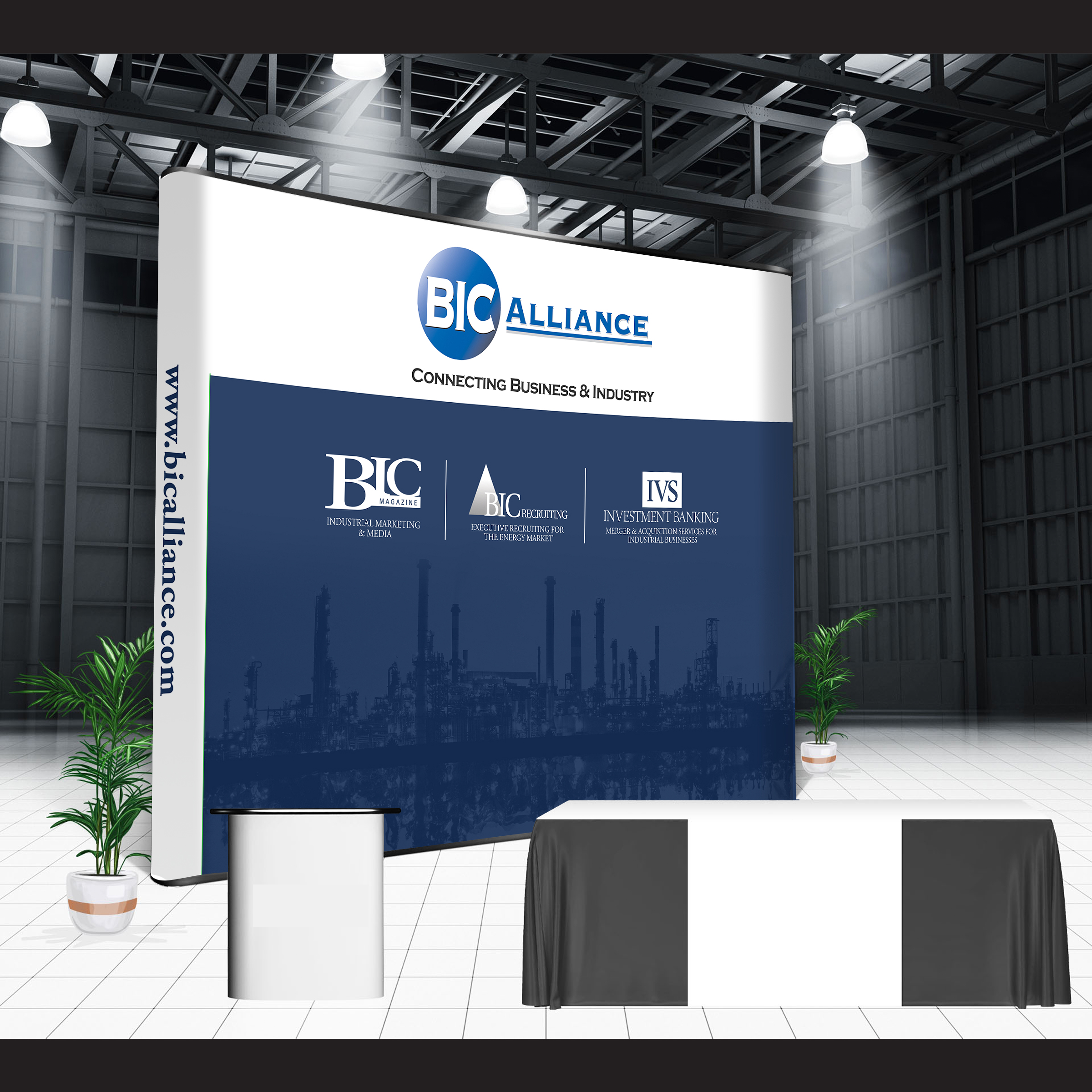 Trade Show Booth Design by Designers Hub for this project | Design #23617739