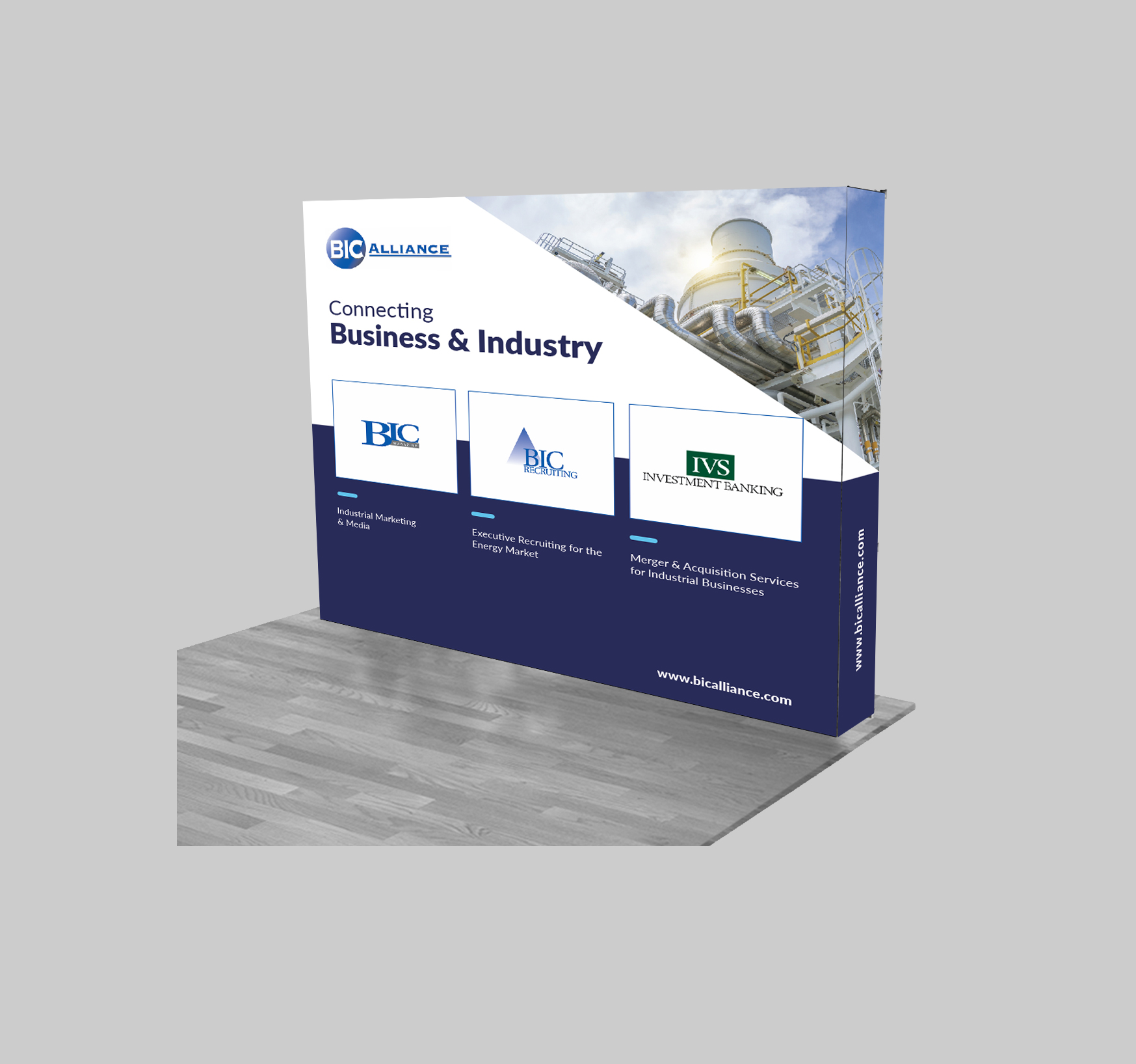 Diseño de Stand de Feria por M K G para este proyecto | Diseño #23653021