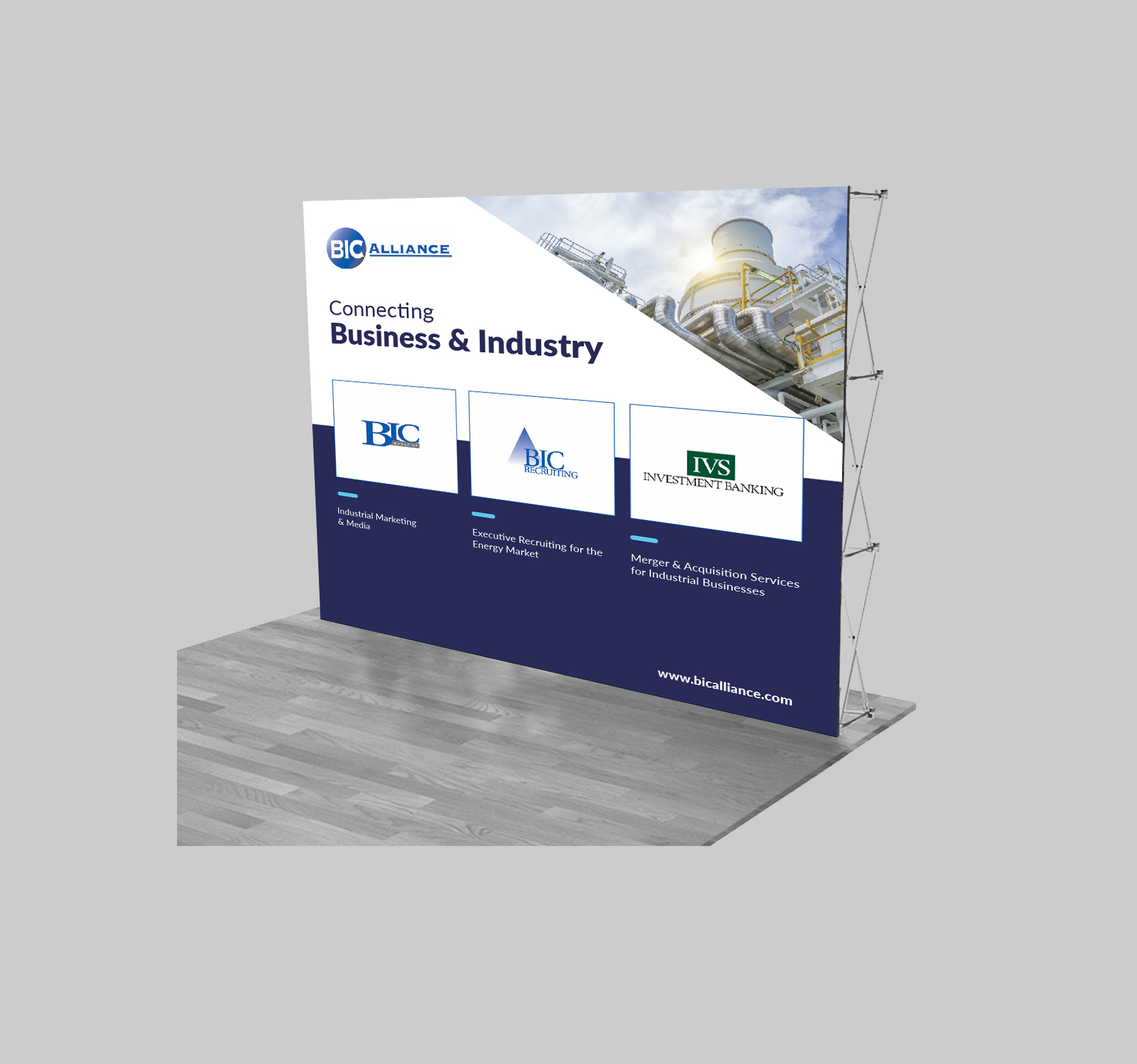 Diseño de Stand de Feria por M K G para este proyecto | Diseño #23653027