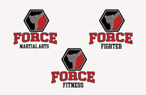 Force Martial Arts, Force Fighter, Force Fitness | Logo Design by NILDesigns