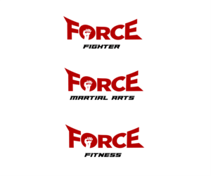 Force Martial Arts, Force Fighter, Force Fitness | Diseño de Logo por Ng V Duc