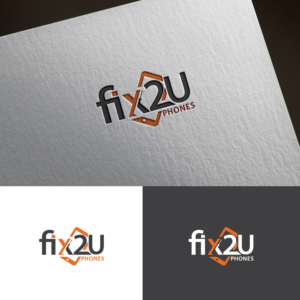 fix2U phones | Logo-Design von sankar999