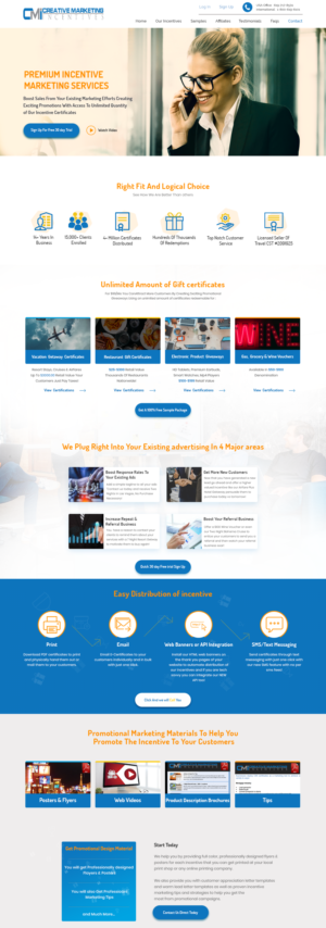 Web Design by Faizan Qadir for Shane | Design: #23653989