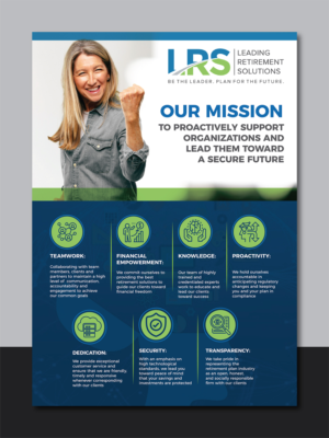 Diseño de Flyer por Deziners Zone para Leading Retirement Solutions LLC | Diseño: #23607643