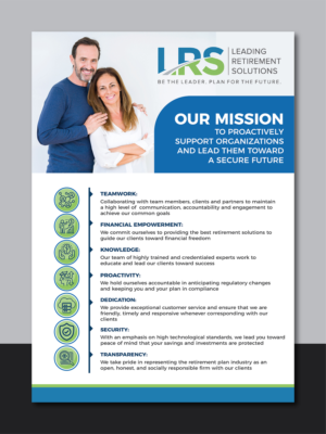 Diseño de Flyer por Deziners Zone para Leading Retirement Solutions LLC | Diseño: #23607644