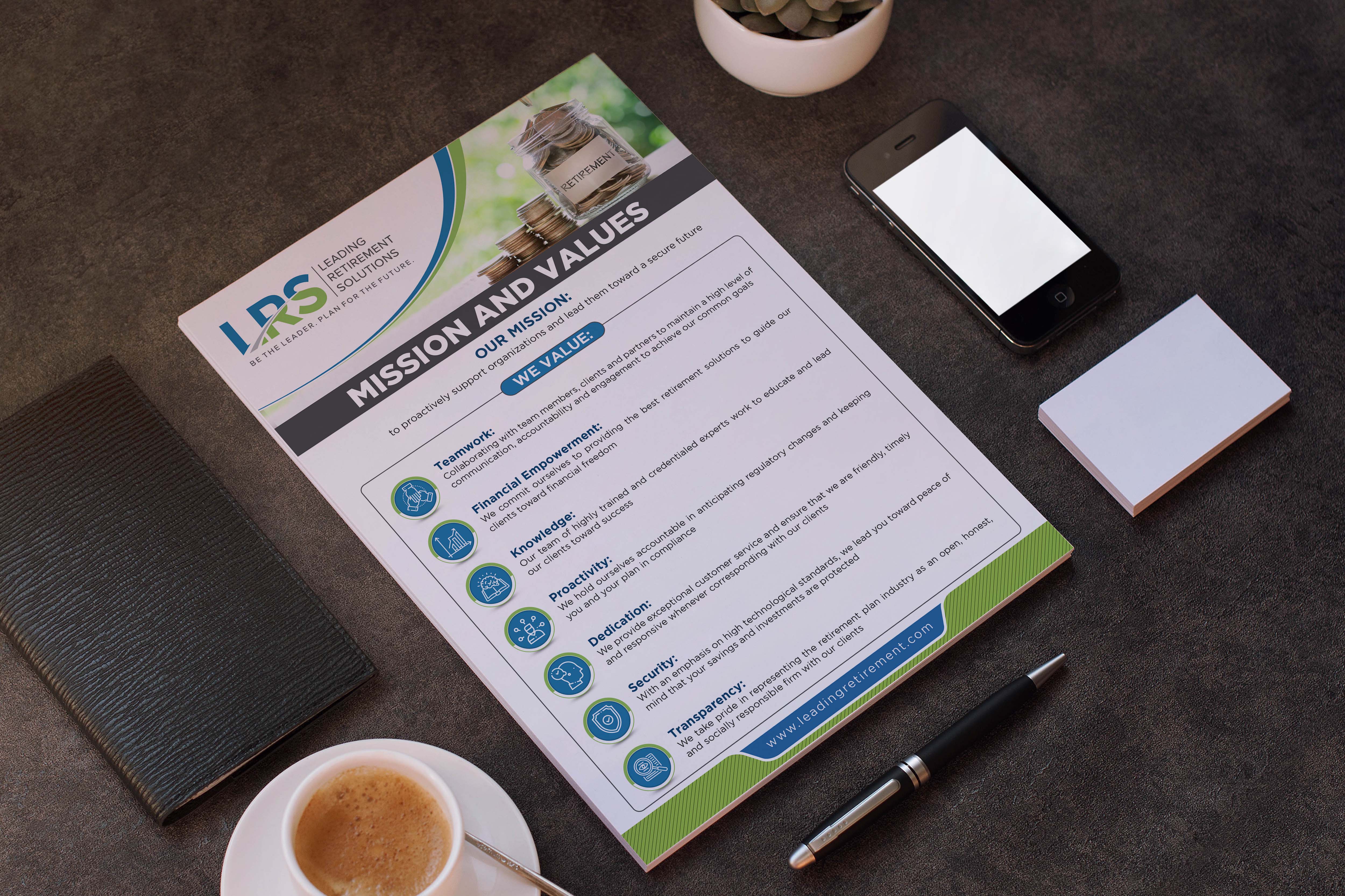 Flyer Design by GraphicsGuru for Leading Retirement Solutions LLC | Design #23609224