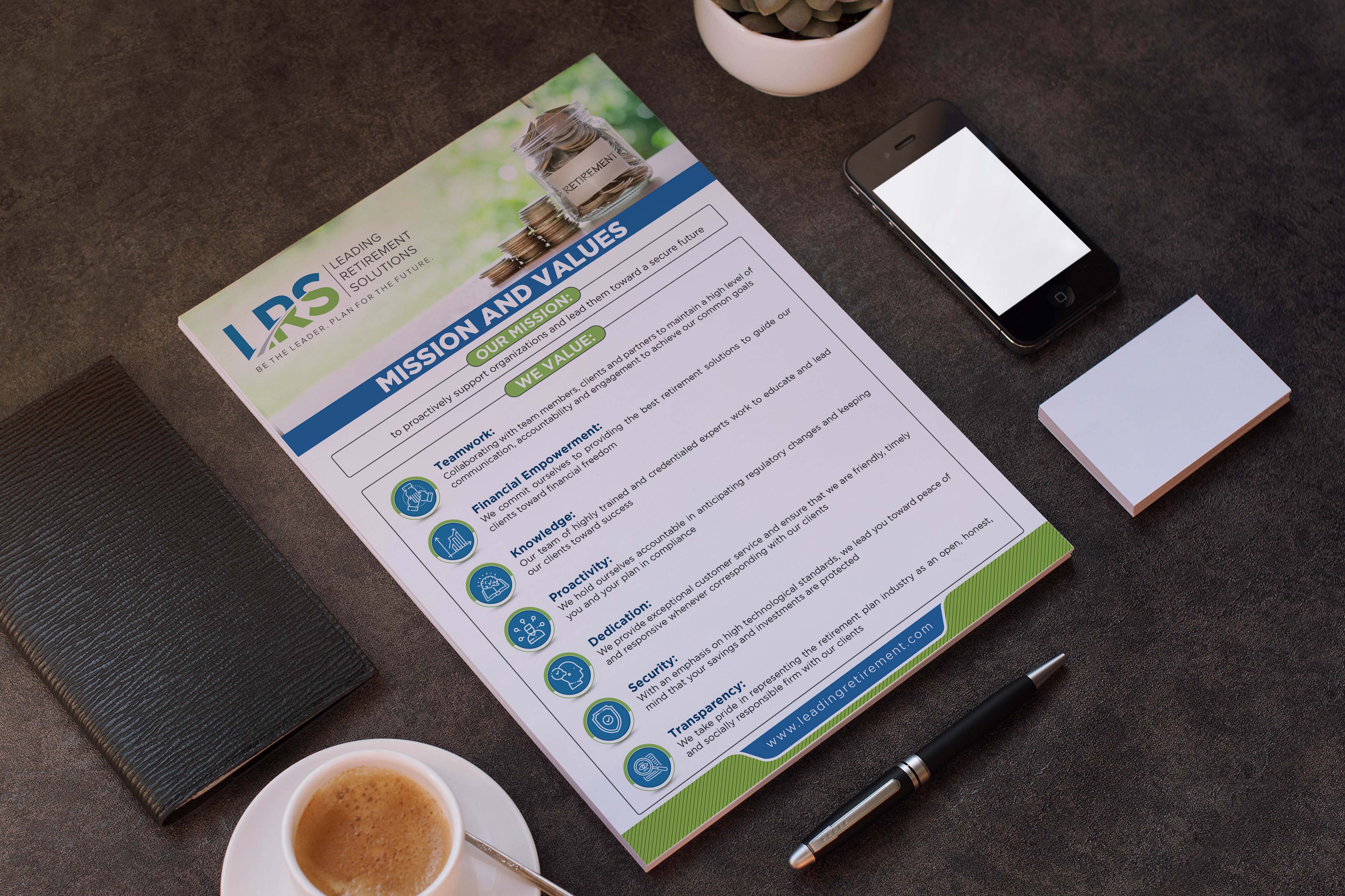 Flyer Design by GraphicsGuru for Leading Retirement Solutions LLC | Design #23609267