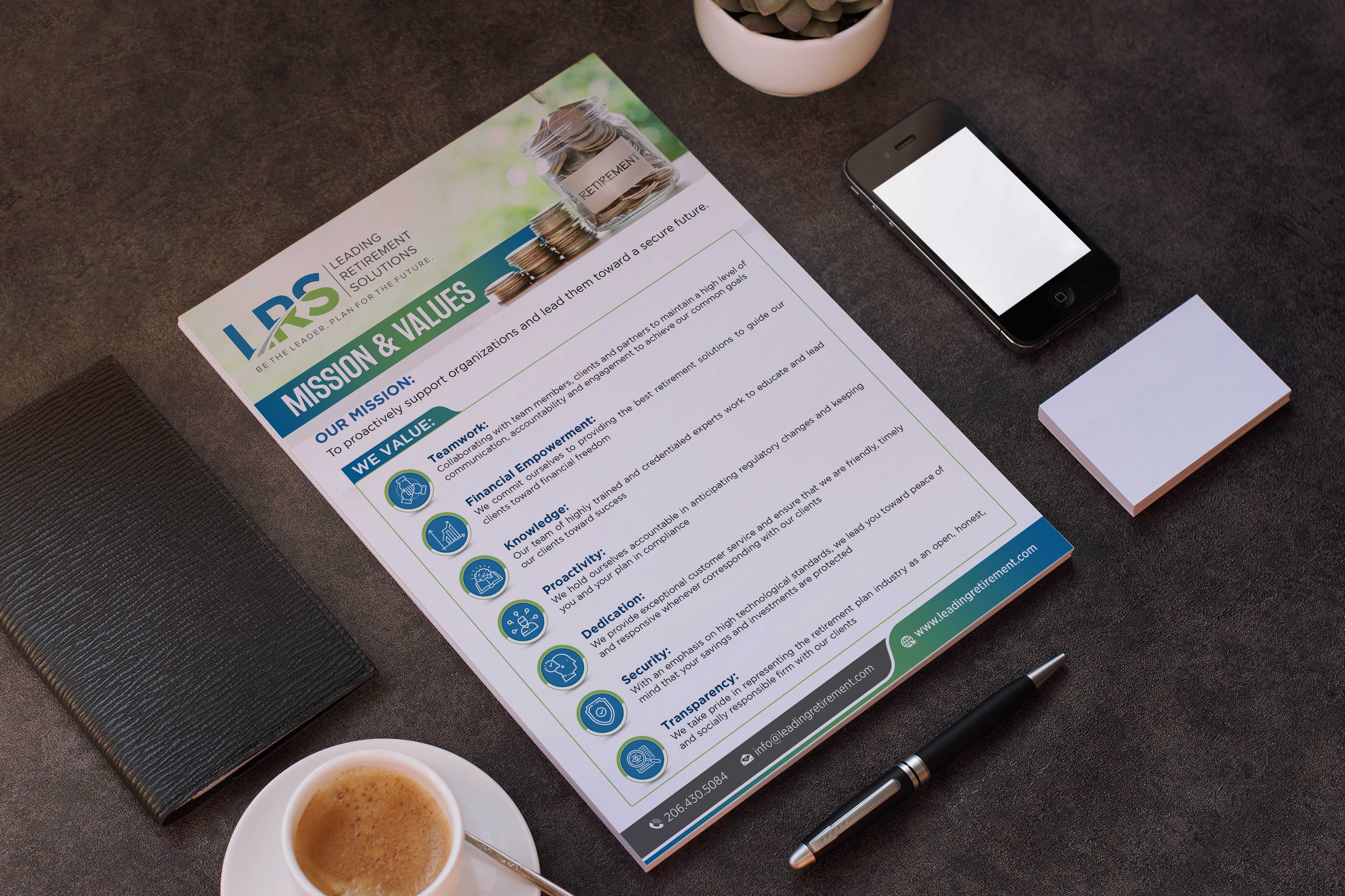 Flyer Design by GraphicsGuru for Leading Retirement Solutions LLC | Design #23610646