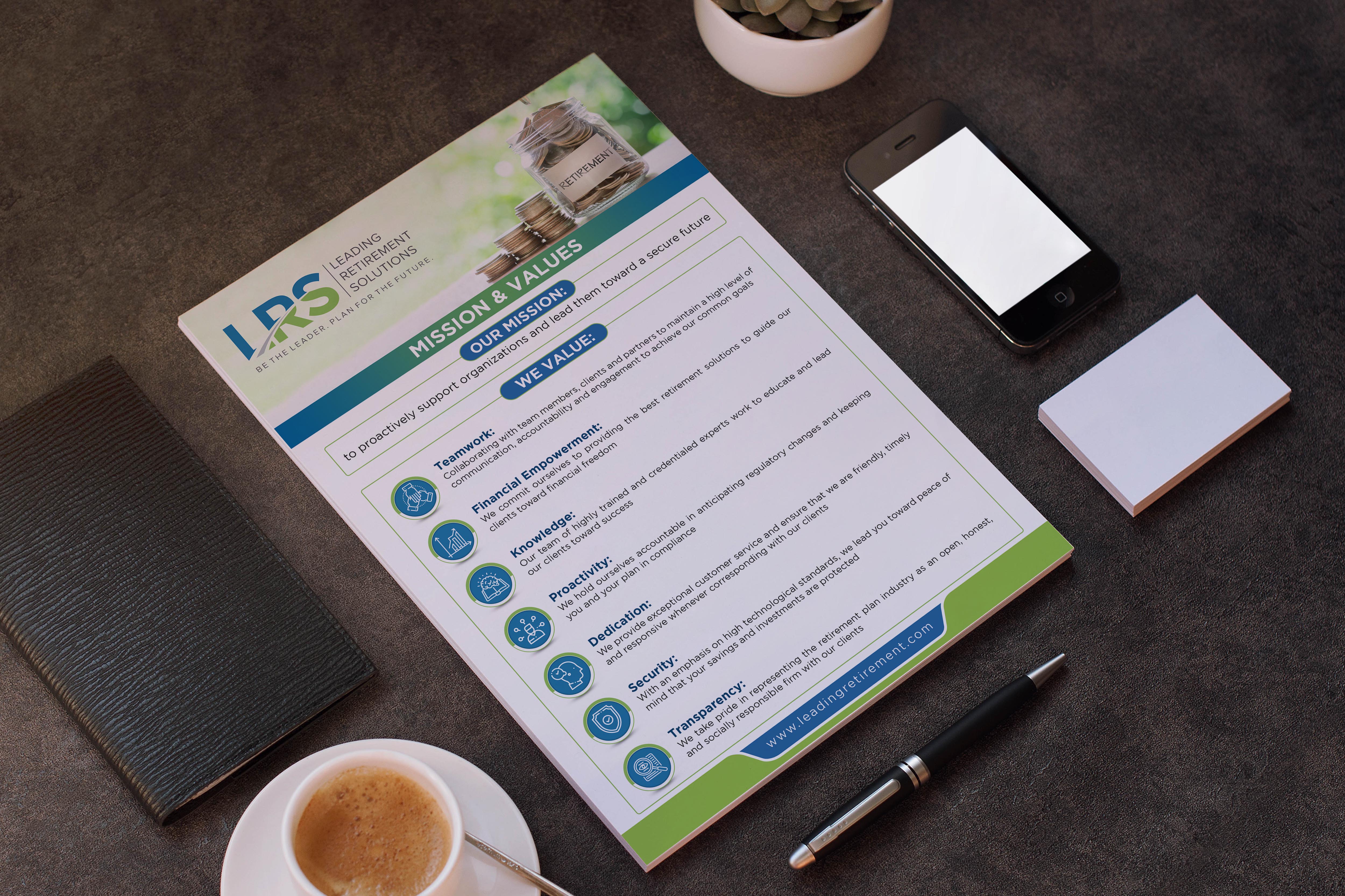 Flyer Design by GraphicsGuru for Leading Retirement Solutions LLC | Design #23610647