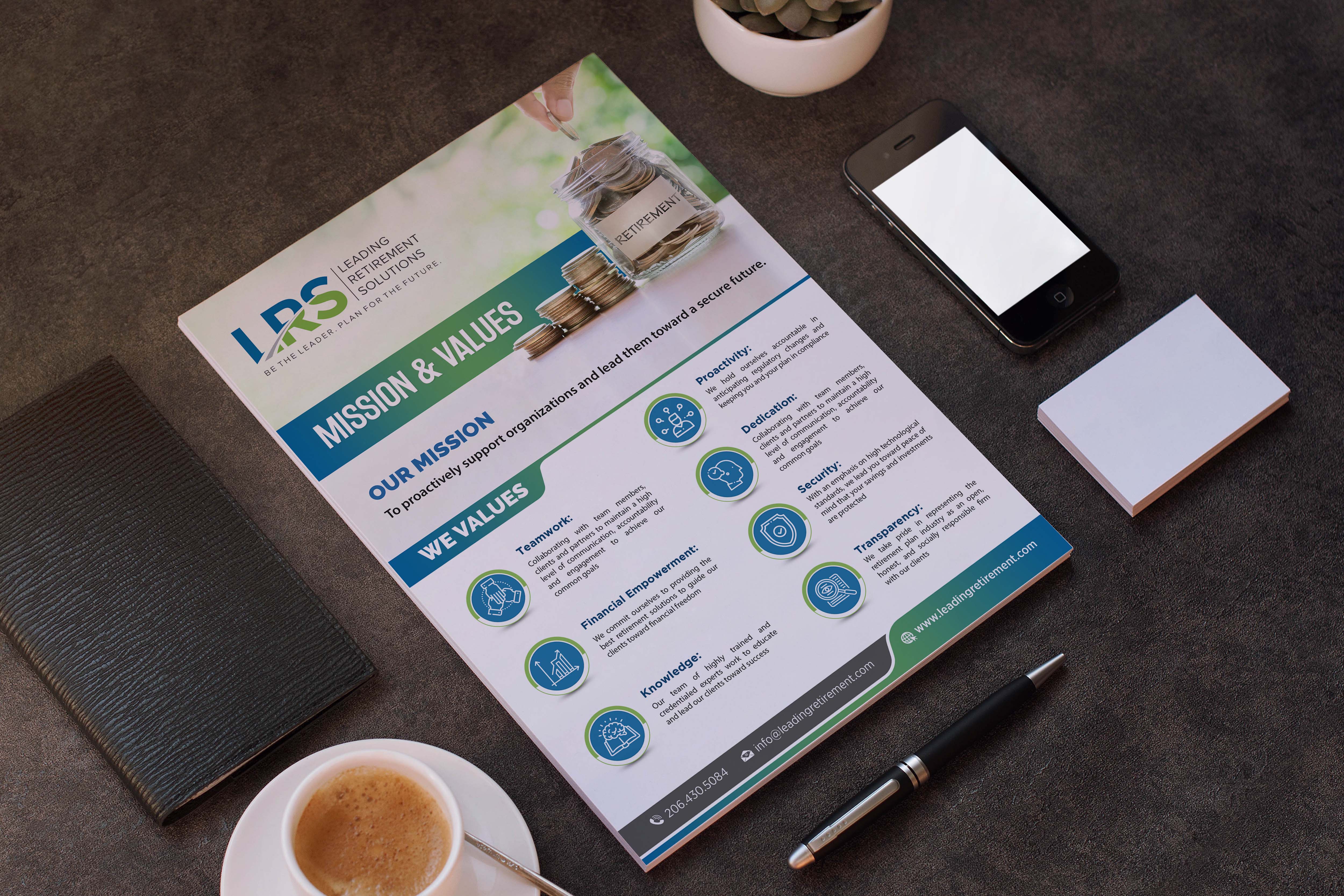 Flyer Design by GraphicsGuru for Leading Retirement Solutions LLC | Design #23610648