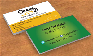 Business Card Design by Sbss for Century 21 PowerRealty.ca | Design: #2992347