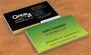 Business Card Design by Sbss for Century 21 PowerRealty.ca | Design: #2992375
