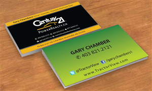 Business Card Design by Sbss for Century 21 PowerRealty.ca | Design: #2992413