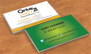 Business Card Design by Sbss for Century 21 PowerRealty.ca | Design: #2992611